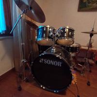 SONOR AQX Stage Set Black Midnight Sparkle