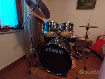 SONOR AQX Stage Set Black Midnight Sparkle