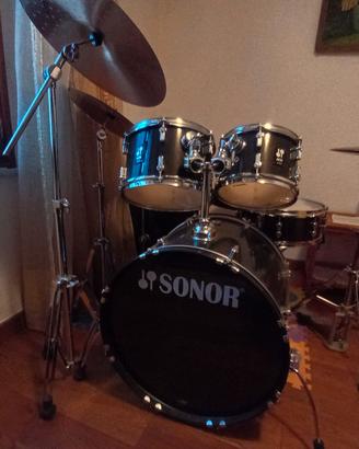 SONOR AQX Stage Set Black Midnight Sparkle