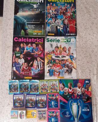 Album,Bustine e Figurine dei Calciatori