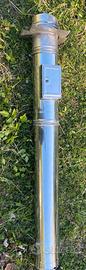 Tubo Canna fumaria inox 160 con sportello