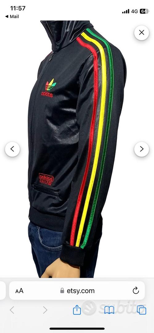 Adidas Chile 62 giacca lucida jamaica Abbigliamento e Accessori In vendita a Sassari