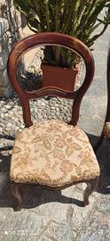 4 sedie stile Luigi Filippo