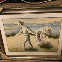 Olio su tela Tugnoli