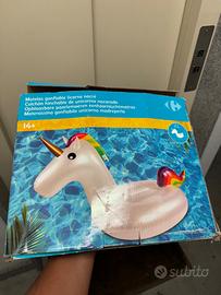 Unicorno Perla materassino gonfiabile grande