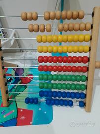 impara a contare in legno 