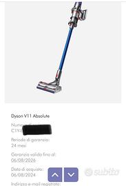 Aspirapolvere batteria dyson v11 garanzia residua