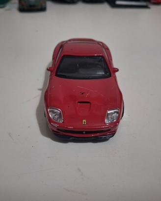 modellino 1/43 ferrari 550 maranello burago da res