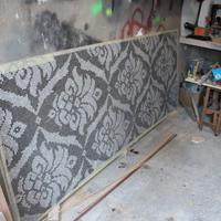 Mosaico in vetro artigianale – 280×107 cm