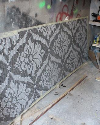 Mosaico in vetro artigianale – 280×107 cm