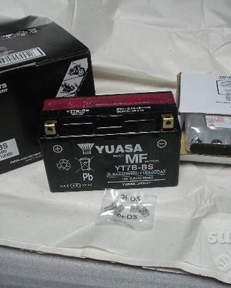 Batteria moto scooter yuasa yt7bbs - yt7b-bs