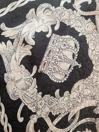 grand foulard in seta 
