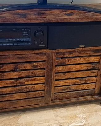 Porta TV/stereo in Stile Industriale - Come Nuovo 