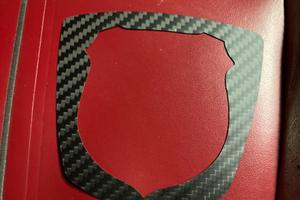 Adesivo Abarth Carbon Look