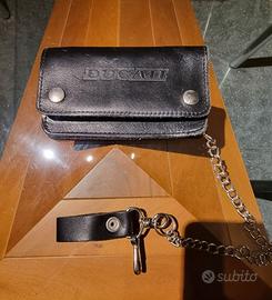 Portafoglio biker con catena Ducati