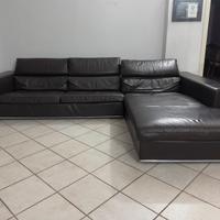 Divano in pelle della Francese Roche Bobois