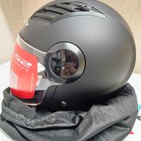 Casco moto LS2 nero opaco,mod.OF562 AIRFLOW, M