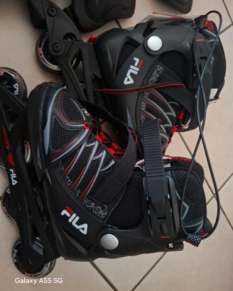 Fila skates tg38-41 completo di protezioni Fila 
