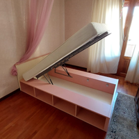 Letto singolo con contenitore
