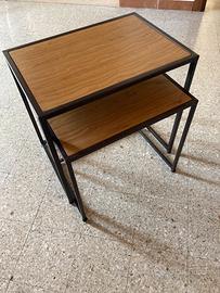 Coppia di tavolinetti