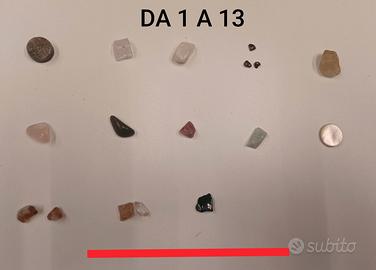 Pietre e minerali 40 pezzi