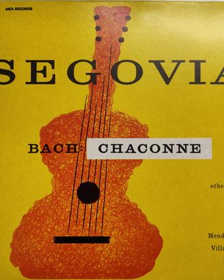 Disco in vinile di Andrés Segovia