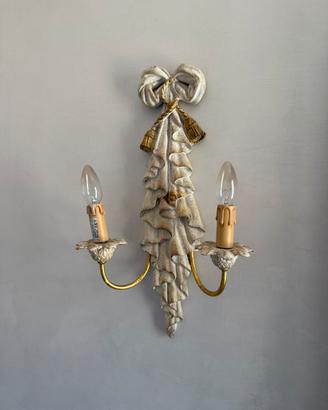 Set 4 applique vintage stile Luigi XVI