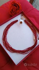 Collana girocollo multifilo Colours & Beauty