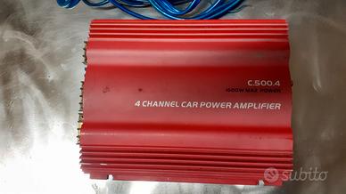 amplificatore x auto 