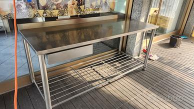 Tavolo da lavoro acciaio inox