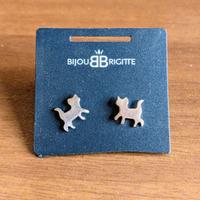 orecchini gatto argento bijou brigitte