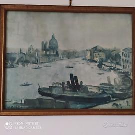 quadro olio su tela di Virgilio Guidi - V