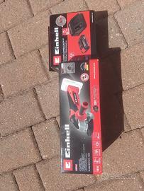 smerigliatrice a batteria einhell