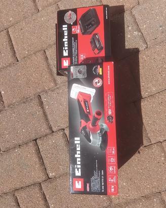 smerigliatrice a batteria einhell