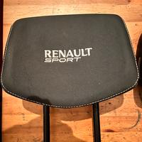 Poggiatesta tessuto renault sport