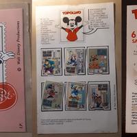 6 francobolli serie san marino/walt disney emissio