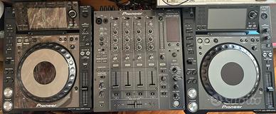 Console dj Pioneer 2x Cdj 2000 nexus + Djm 800