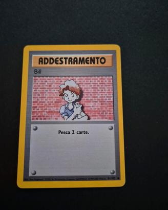Carta Pokémon Addestramento Bill 91/102