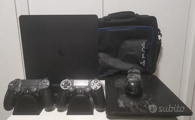 Ps4 Slim + 2 controller + 28 giochi + Accessori