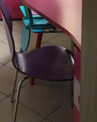 Sedia cameretta lilla