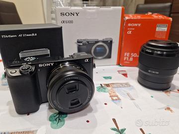 Sony A6100 + TTArtisan 27mm f2.8 + Sony 50mm f1.8