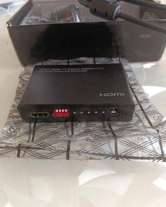 Splitter video HDMI 4K 1IN 4OUT