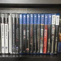 Collezione  Resident Evil  Playstation nintendo ec