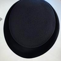 Cappello donna lana vergine nero