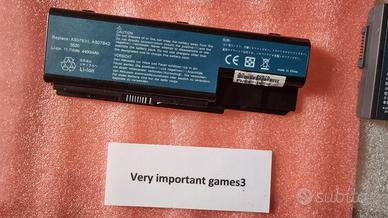 1217-Batteria PC Portatile Acer COMPATIBILE AS07B3