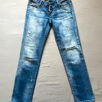 Jeans Dsquared2 con applicazioni