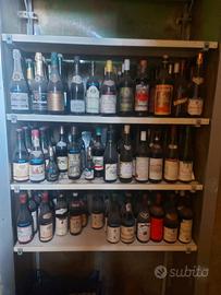 Bottiglie vino vecchie