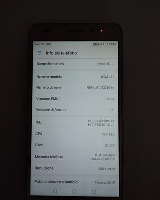 honor 5c 16gb