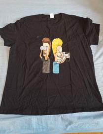 T-shirt mitica "Beavis & Butt-Head" 100% cotone L