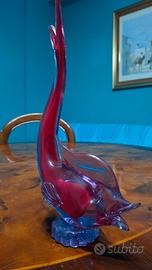Pesce in vetro di Murano "Sommerso" - Vintage 